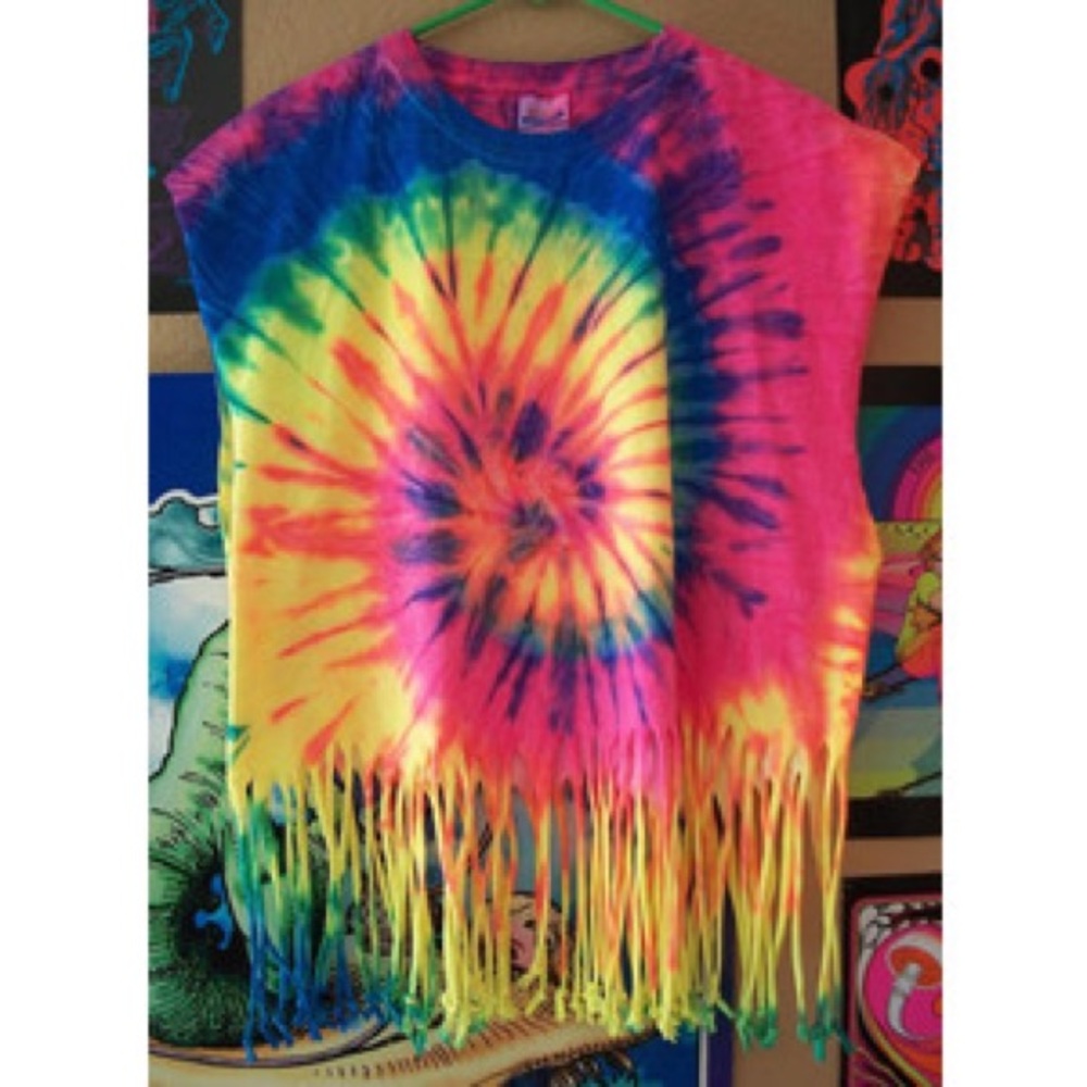 Tie dye crop top
